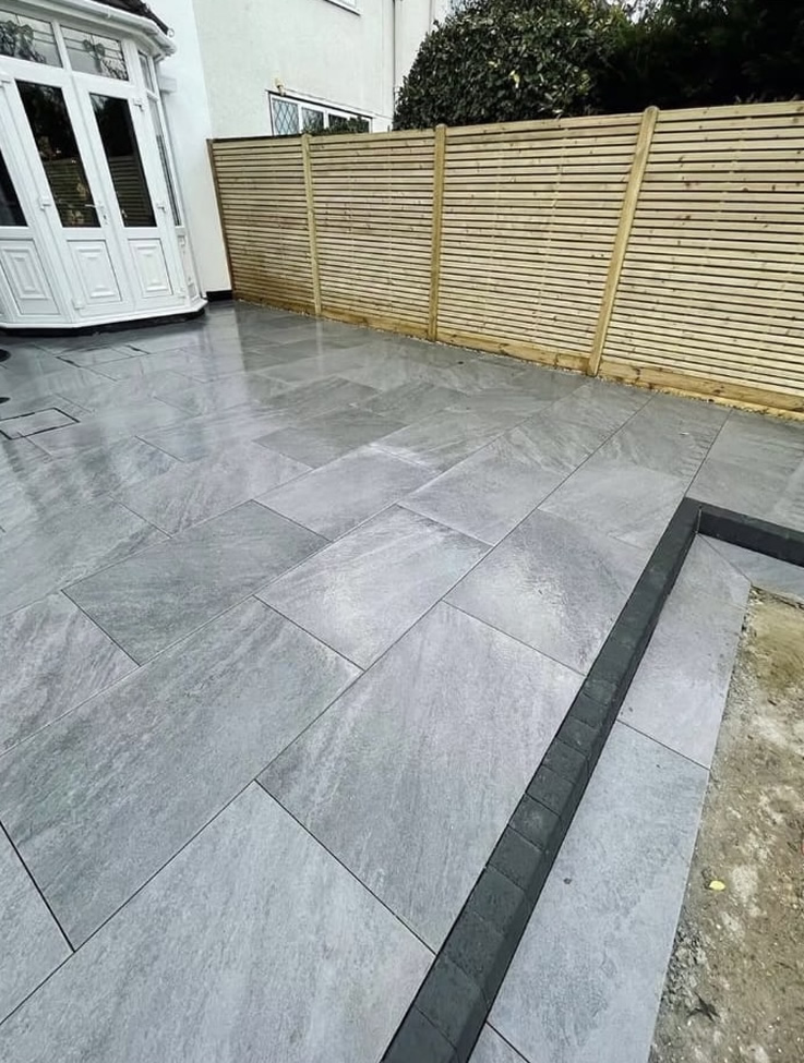 Bolton Porcelain paving patios -Bolton Paving