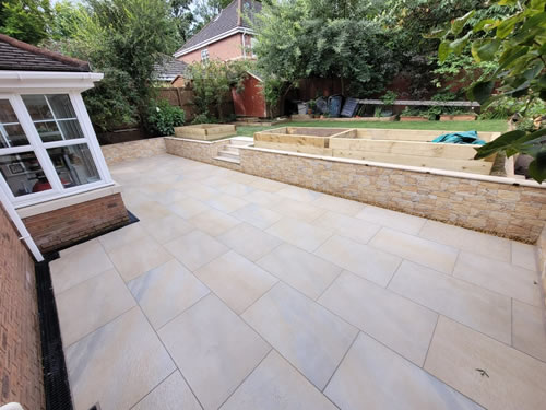 Bolton Porcelain garden paving