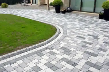 block paving, block paved driveway